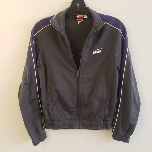 Puma Gray Purple Track Jacket Size XS NWOT! - Picture 12 of 12
